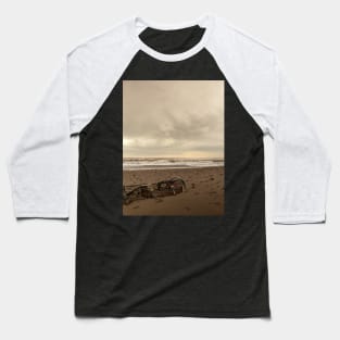 Stranded Lobster Trap on a New Brunswick Beach V3 Baseball T-Shirt